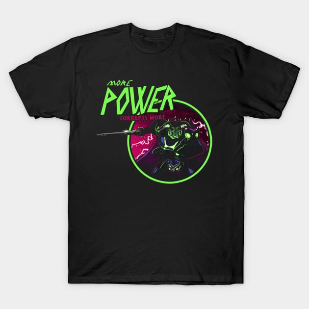 Power Trip T-Shirt by AndreusD